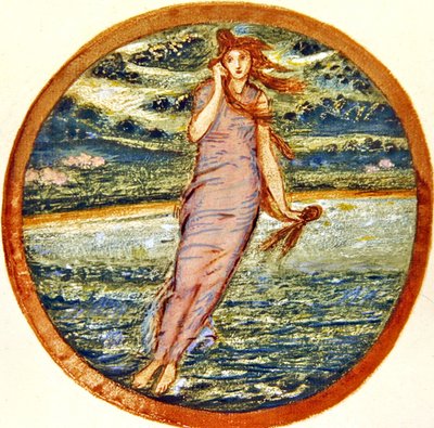 Il Libro dei Fiori: XXVI. Meraviglia del Mondo da Edward Coley Burne Jones
