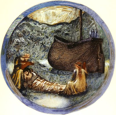 Il Libro dei Fiori: XXXV. Regina dei Prati da Edward Coley Burne Jones