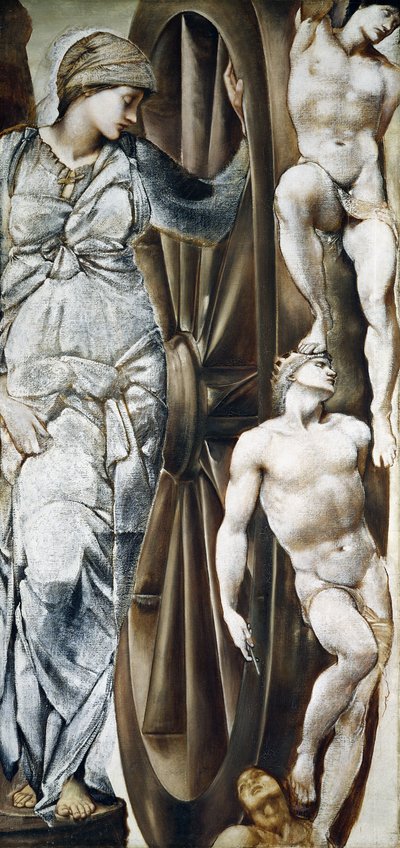 Ruota della fortuna da Edward Coley Burne Jones