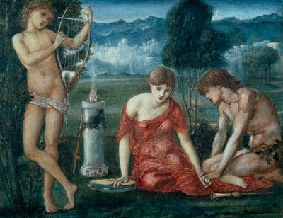 Un sacrificio a Imene da Edward Burne Jones