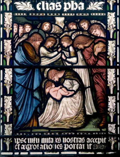 La Natività da Edward Burne Jones