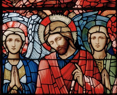 Cristo in Maestà, Angeli Custodi, Serafini, Arcangeli (dettaglio dalla Finestra dell