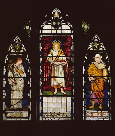 Dorotea e Teofilo, c.1861-62 da Edward Burne Jones