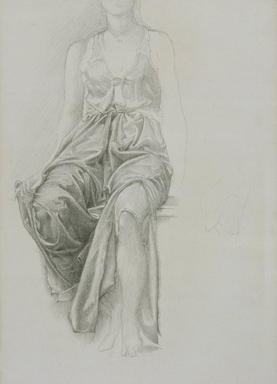 Studio di drappeggio per 