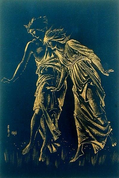 Ragazze che ballano da Edward Coley Burne Jones