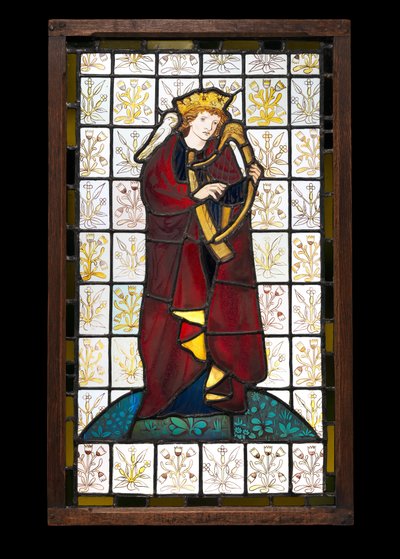 Re Davide il Poeta, 1863 da Edward Burne Jones