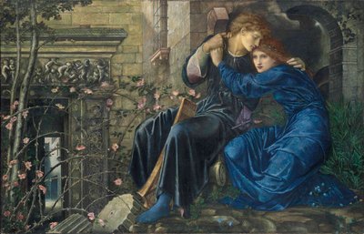Amore tra le rovine da Edward Burne Jones