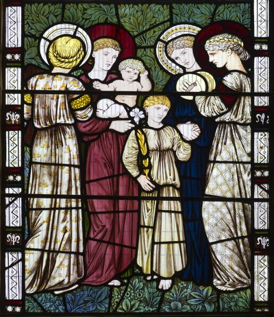 Madri e bambini, 1865 da Edward Burne Jones