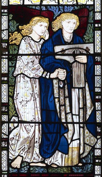 Angelo musicale da Edward Burne Jones