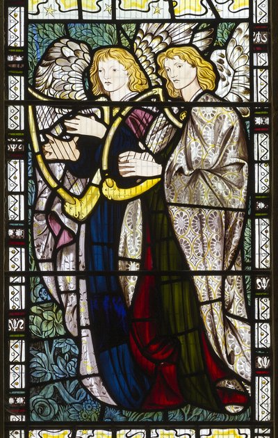 Angeli musicali da Edward Burne Jones