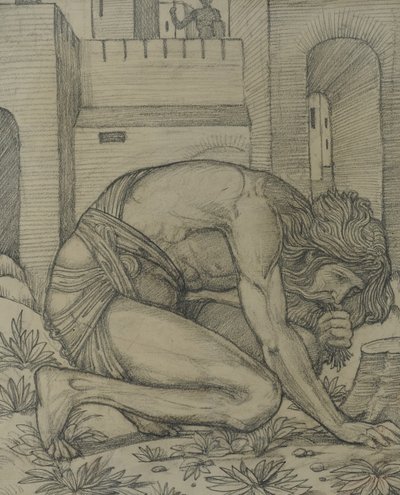 Nabucodonosor che Mangia Erba da Edward Burne Jones