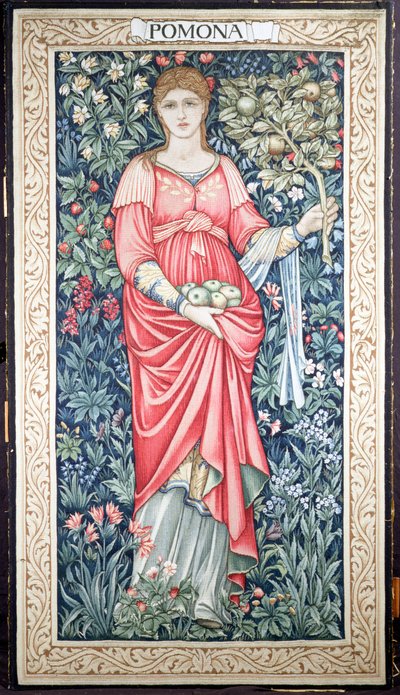 Pomona, realizzato da Morris und Co., c.1885 (arazzo) da Edward Burne Jones