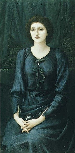 Ritratto della baronessa Madeleine Desandes da Edward Coley Burne Jones