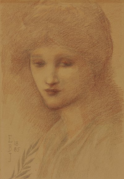 油絵 Edward Burne-Jones_ タイトル不明 ma1957-