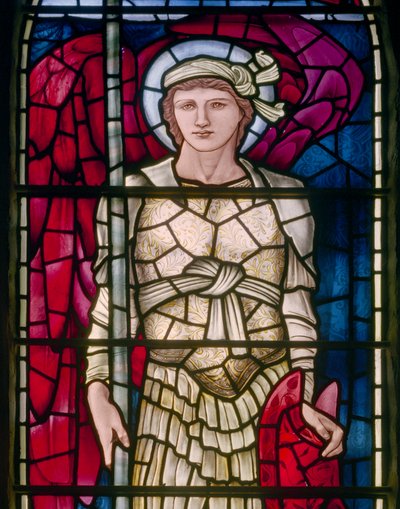 Finestra Orientale, San Michele (dettaglio) da Edward Burne Jones