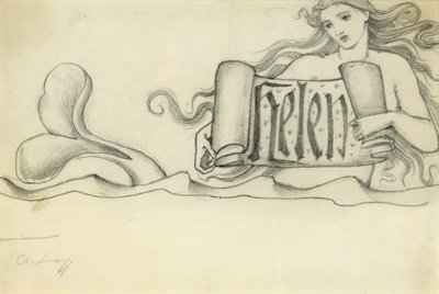 Studio per Elena da Edward Burne Jones