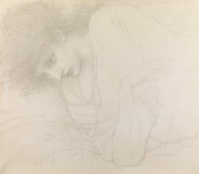 Studio di Mary Cassavetti da Edward Burne Jones