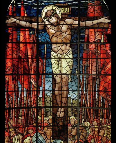 La finestra della Crocifissione (dettaglio) da Edward Burne Jones