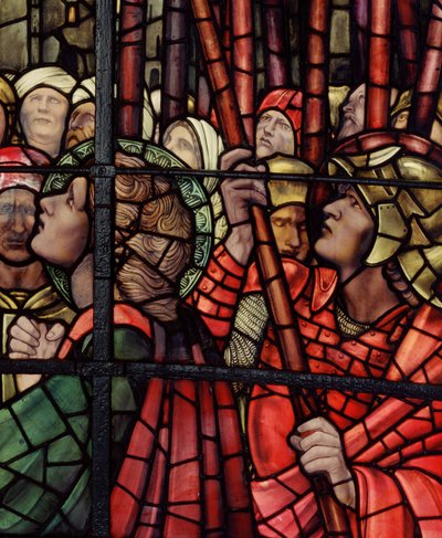 La finestra della Crocifissione (dettaglio) da Edward Burne Jones