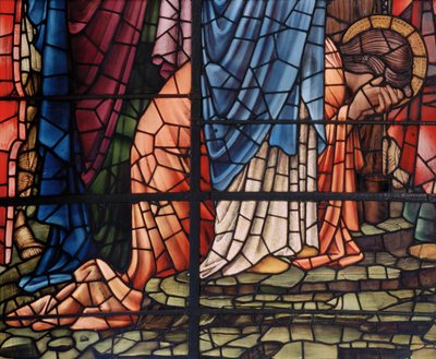 La finestra della Crocifissione (dettaglio) da Edward Burne Jones