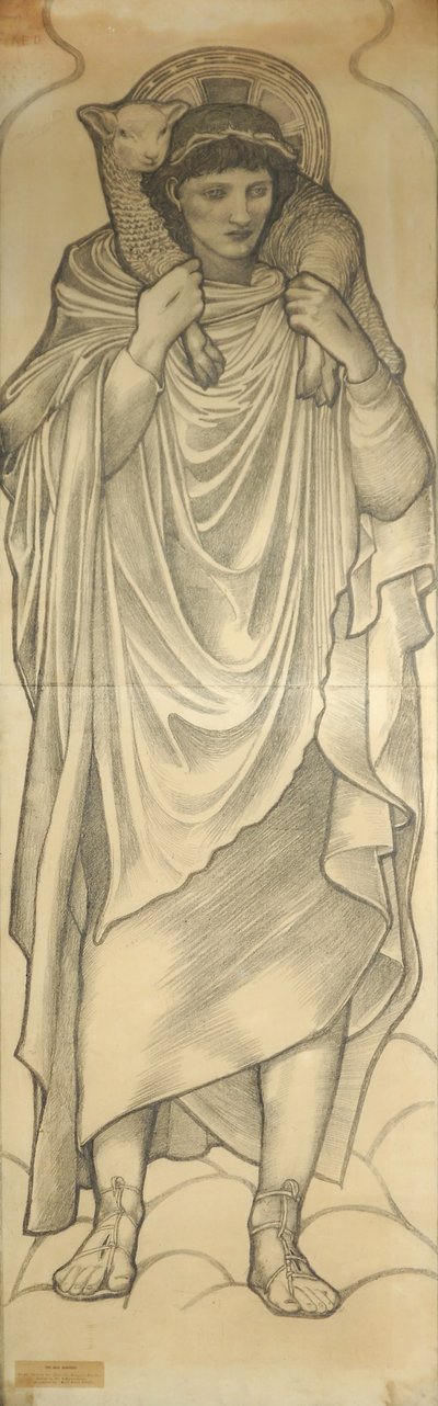 Il Buon Pastore, 1880 da Edward Burne Jones