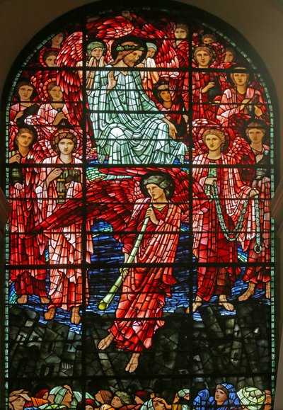 Il Giudizio Universale, 1885-1897 (vetrata) da Edward Burne Jones