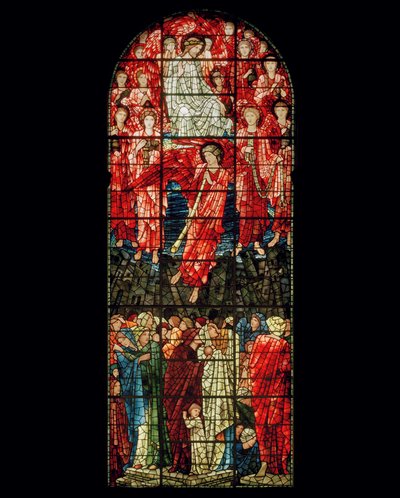 La finestra del Giudizio Universale da Edward Burne Jones