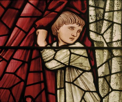 La finestra del Giudizio Universale (dettaglio) da Edward Burne Jones