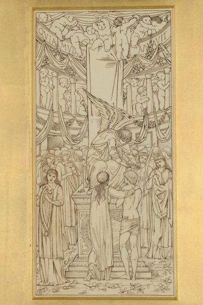 Il Matrimonio Mistico da Edward Burne Jones