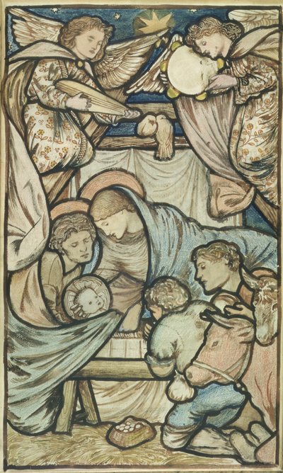 La Natività da Edward Burne Jones