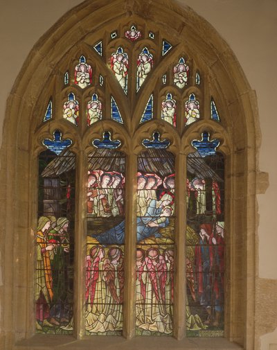 La Natività, 1862 da Edward Burne Jones
