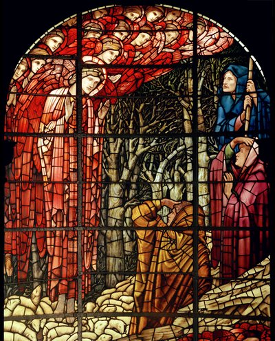 La finestra della Natività (dettaglio) da Edward Burne Jones