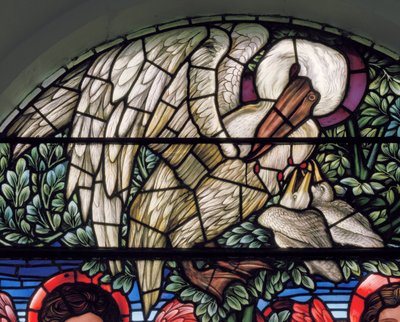 Il pellicano nella sua pietà da Edward Coley Burne Jones
