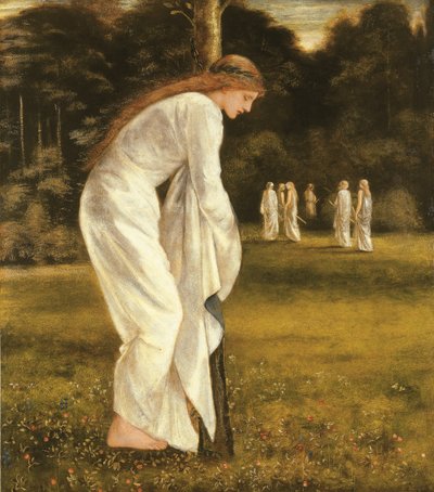 La principessa legata a un albero da Edward Burne Jones