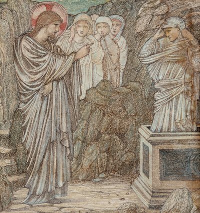 La resurrezione di Lazzaro da Edward Burne Jones