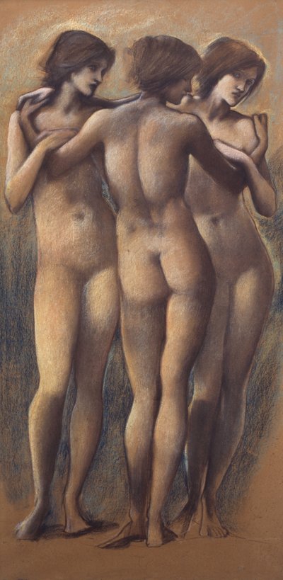 Le Tre Grazie, c.1885 da Edward Burne Jones