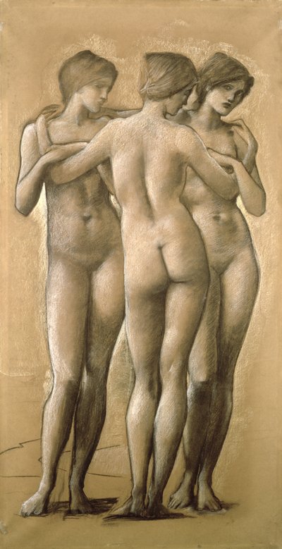 Venere Concordia - Studio delle Tre Grazie da Edward Burne Jones