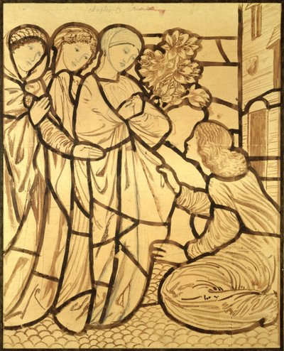 Dove è andato il tuo amato, o tu la più bella tra le donne da Edward Burne Jones