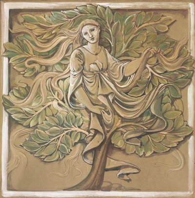 Ninfa del bosco da Edward Burne Jones