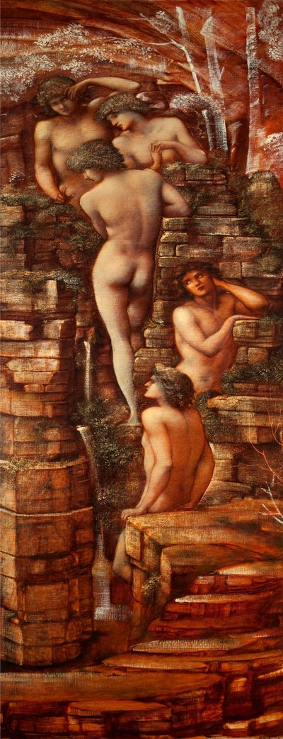 Ninfe dei boschi, 1881-85 da Edward Burne Jones