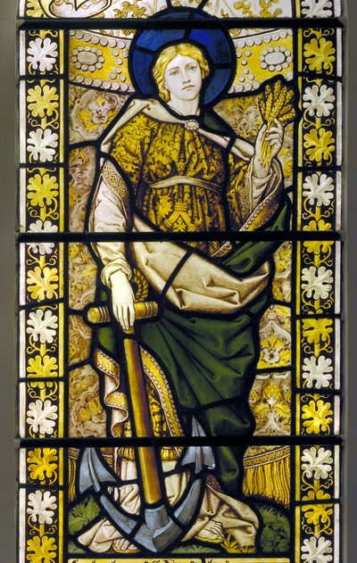 Forest Green, Holy Trinity, Speranza da Edward Coley after Burne Jones