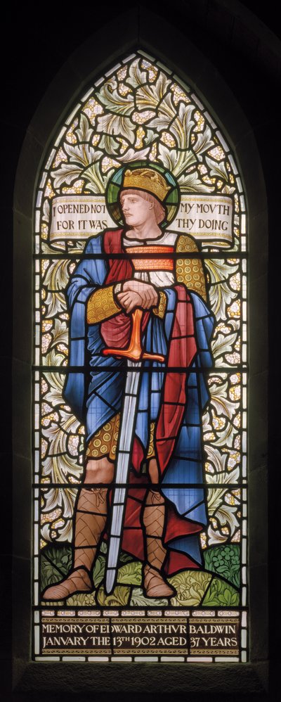 Re Ethelbert da Edward Coley and Dearle Burne Jones