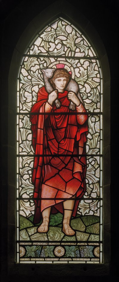 Il Buon Pastore da Edward Coley and Dearle Burne Jones