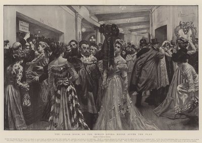 La sala del guardaroba del Teatro dell