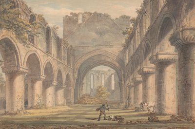 Abbazia di Buildwas, Shropshire da Edward Dayes