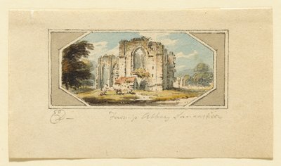 Abbazia di Furness, Lancashire da Edward Dayes