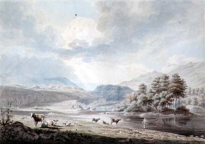 Lago tra le colline da Edward Dayes