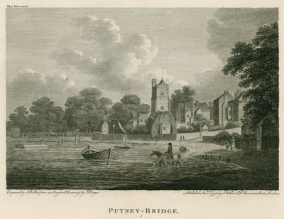 Putney Bridge, Londra da Edward Dayes