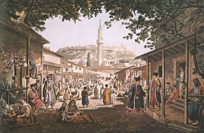 Greco: Il bazar di Atene da Edward Dodwell