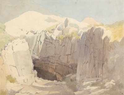 Studio di rocce a Mumbles da Edward Duncan